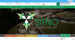 Desktop Screenshot of hotelsitno.sk